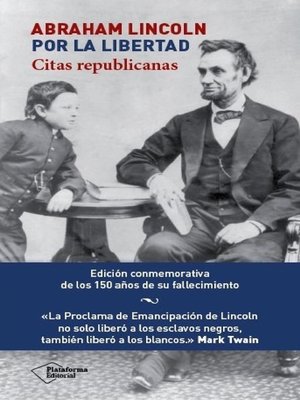 cover image of Abraham Lincoln. Por la libertad